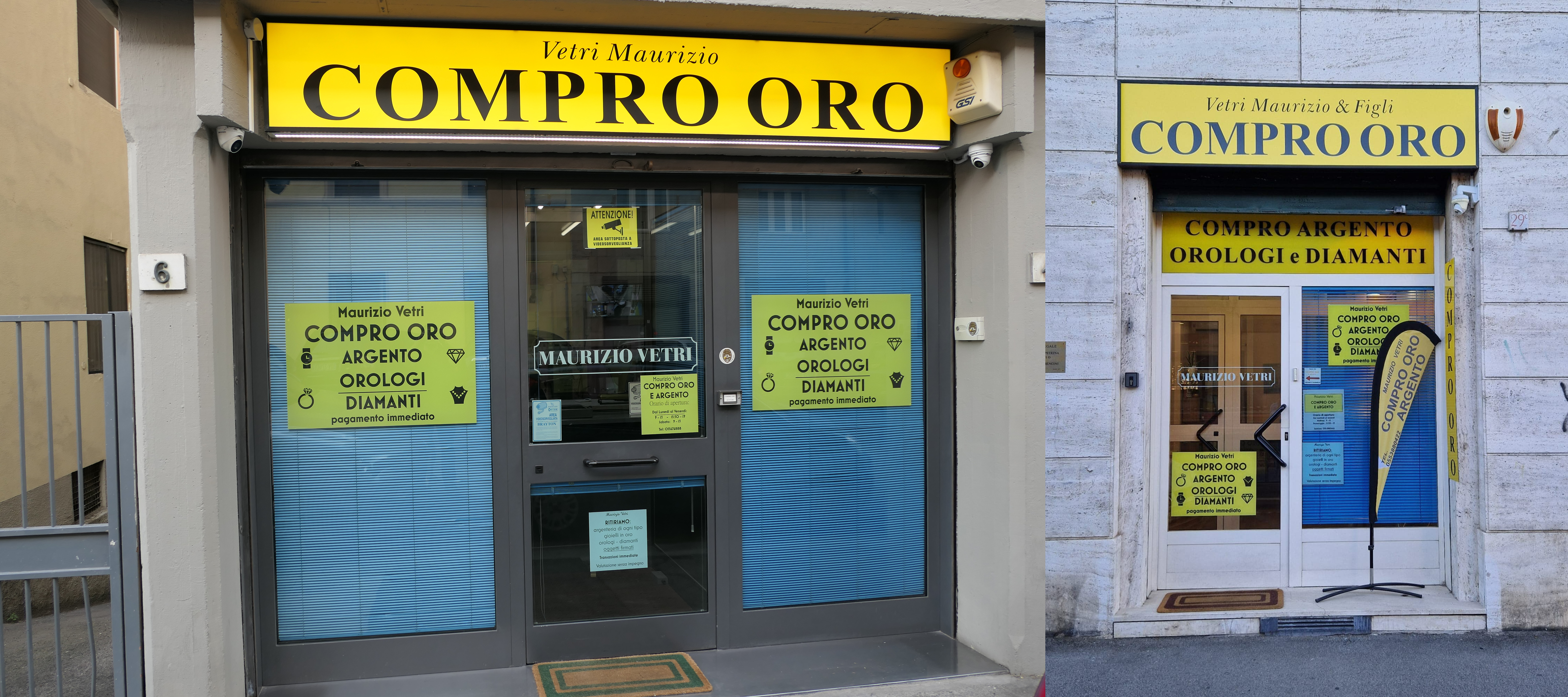 Negozio Compro Oro Firenze Di Maurizio Vetri Via Mannelli